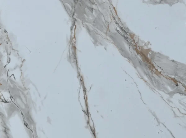 a white marble with brown veins