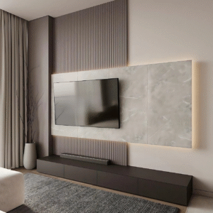 ccccccCinewall Luna bespoke acoustic wall panel for sound absorption and design