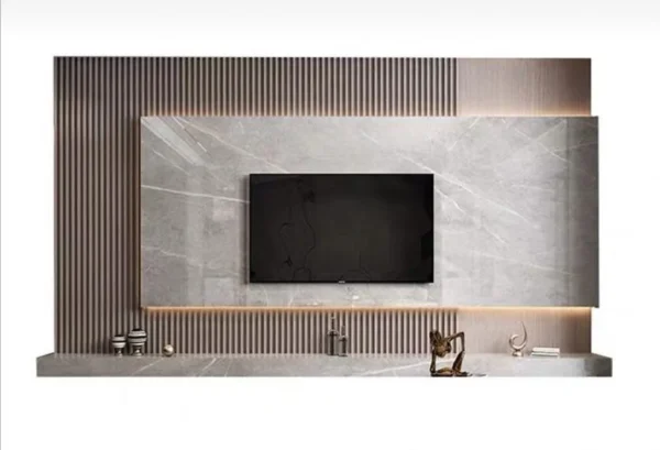 Cinewall Classic Beige bespoke acoustic wall panel for sound absorption and style