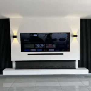 Cinewall Galleggiante acoustic and decorative wall panels for sound absorption and design