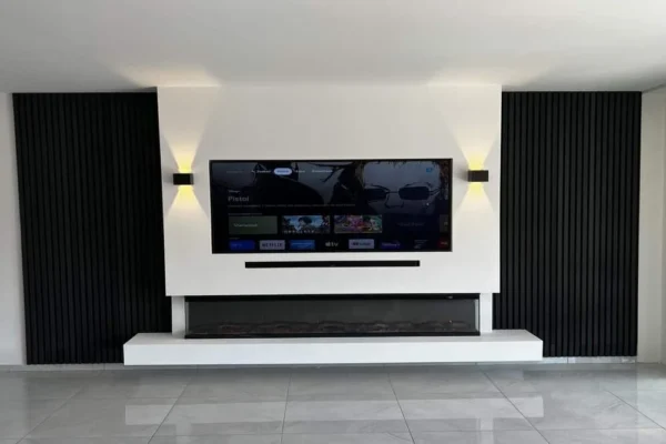 Cinewall Galleggiante acoustic and decorative wall panels for sound absorption and design