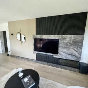 Cinewall Juliette bespoke acoustic wall panel for sound absorption and design