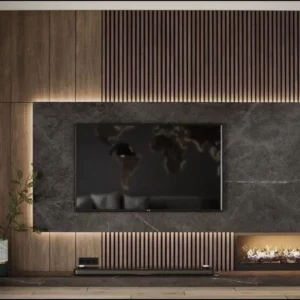Cinewall Norton bespoke acoustic wall panel for sound absorption and design