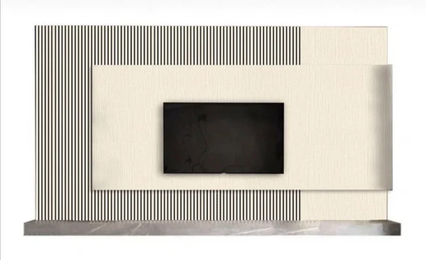 Cinewall Sienna bespoke acoustic wall panel for sound absorption and design