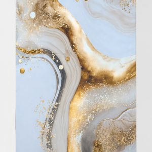 Golden Flow Marble PVC Wall Panel 280x122 cm 0031